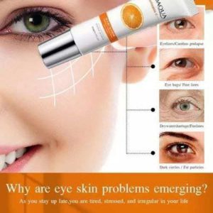 کرم دور چشم‌ ویتامین C بیواکوا جوانساز و روشن کننده.حجم20g – آرایشی اورک؛  مرکز فروش لوازم آرایشی بهداشتی