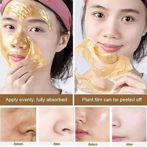 ماسک طلا لایه بردار و پاکساز صورت وکالی,Wokali